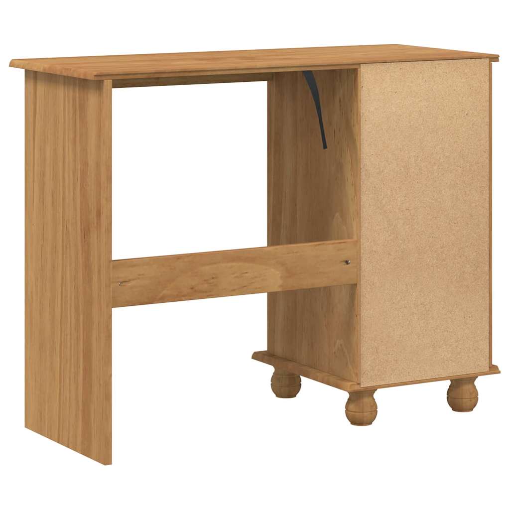 Schreibtisch Askim 95 X 40 X 75 Cm Massives Kiefernholz