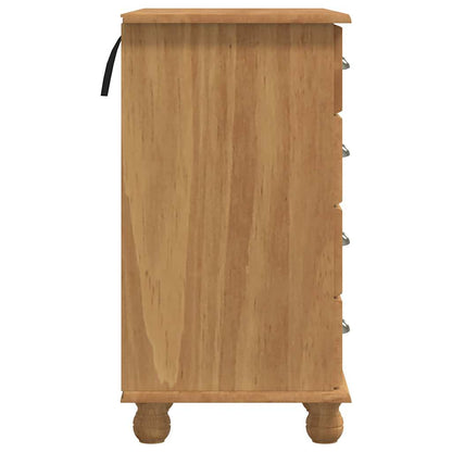 Schreibtisch Askim 95 X 40 X 75 Cm Massives Kiefernholz