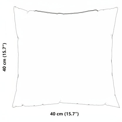 Sofakissen 4 Stk. Weinrot 40x40 cm Stoff