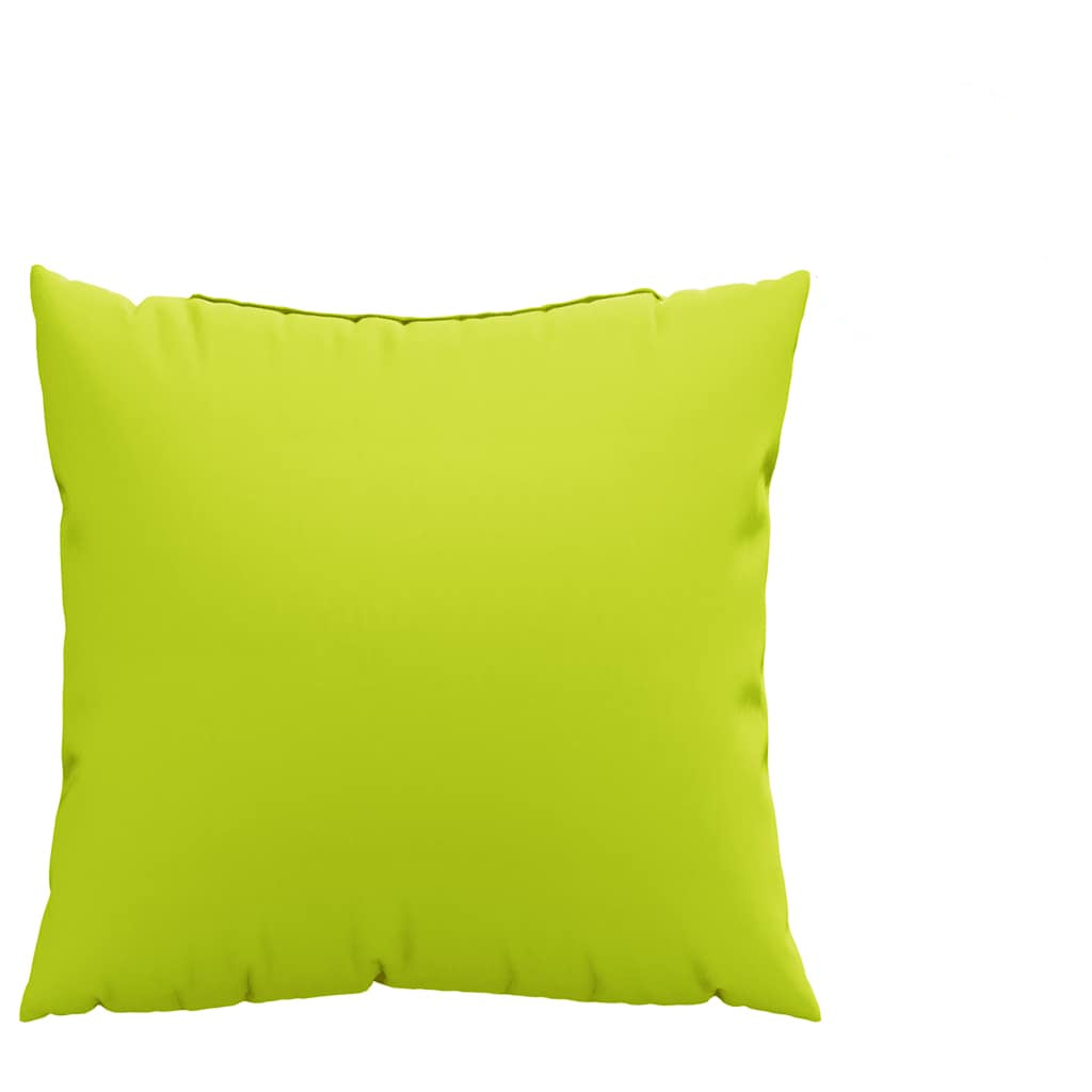 Sofakissen 4 Stk. Knallgrün 60x60 cm Stoff