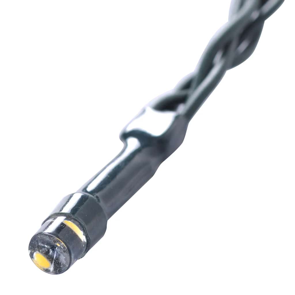 vidaXL Künstliche Buchsbaumkugeln mit LED-Leuchten 2 Stk. Grün 22 cm