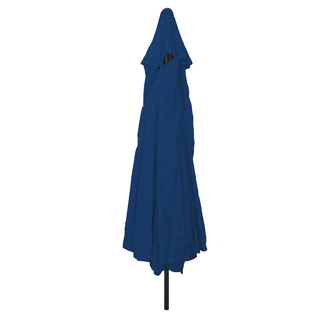 Garten-Sonnenschirm 394 X 394 X 248 Cm Polyester Und Stahl