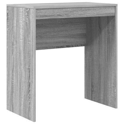 Schreibtisch Mit Schubladen Mit Regal 2 Pcs Graues Sonoma