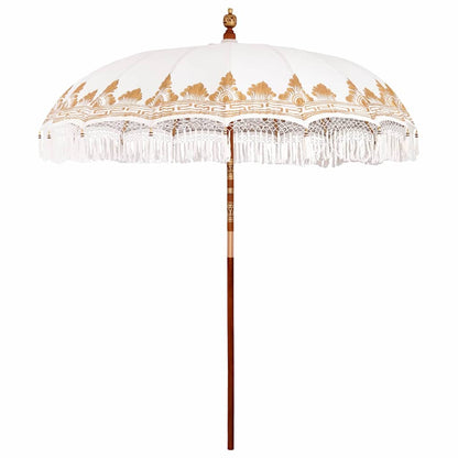 Balinesischer Sonnenschirm Creme 190 x 190 x 260 cm