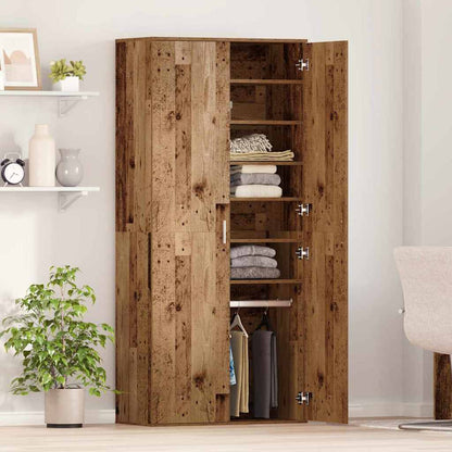 Schuhschrank Weiß 80×39×178 cm Holzwerkstoff