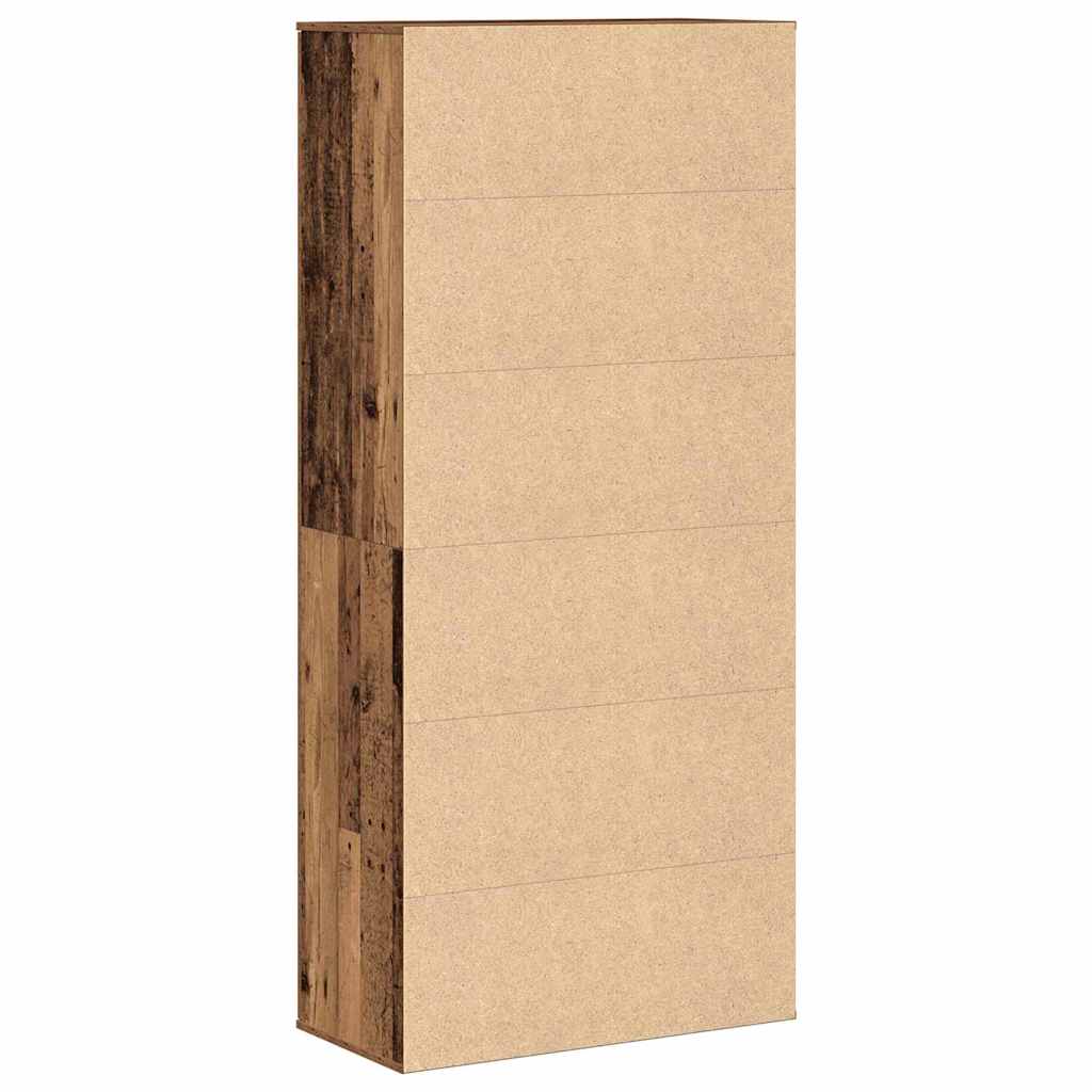 Schuhschrank Weiß 80×39×178 cm Holzwerkstoff