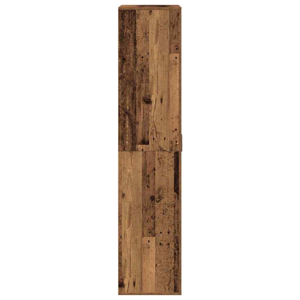 Schuhschrank Weiß 80×39×178 cm Holzwerkstoff