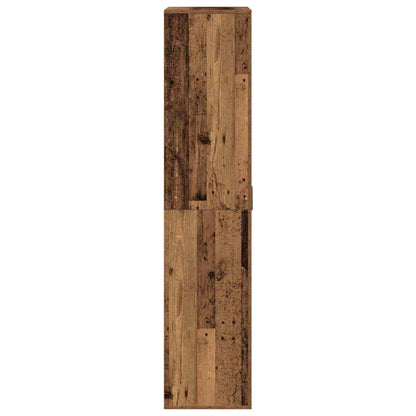 Schuhschrank Weiß 80×39×178 cm Holzwerkstoff