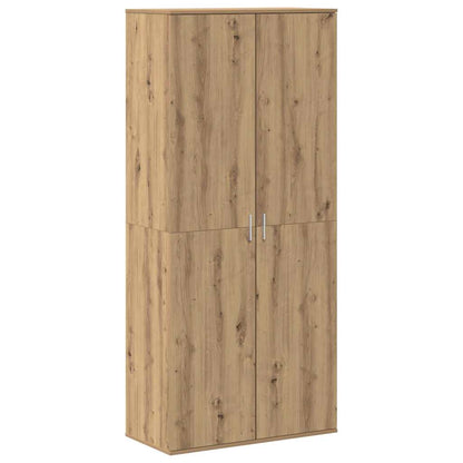 Schuhschrank Weiß 80×39×178 cm Holzwerkstoff