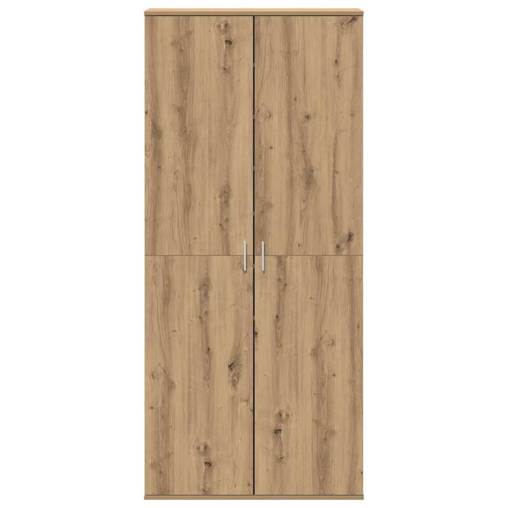 Schuhschrank Weiß 80×39×178 cm Holzwerkstoff