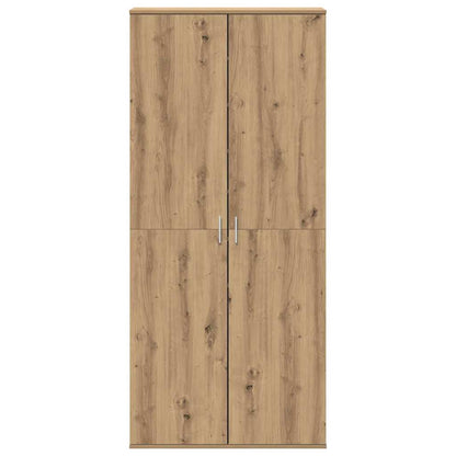 Schuhschrank Weiß 80×39×178 cm Holzwerkstoff