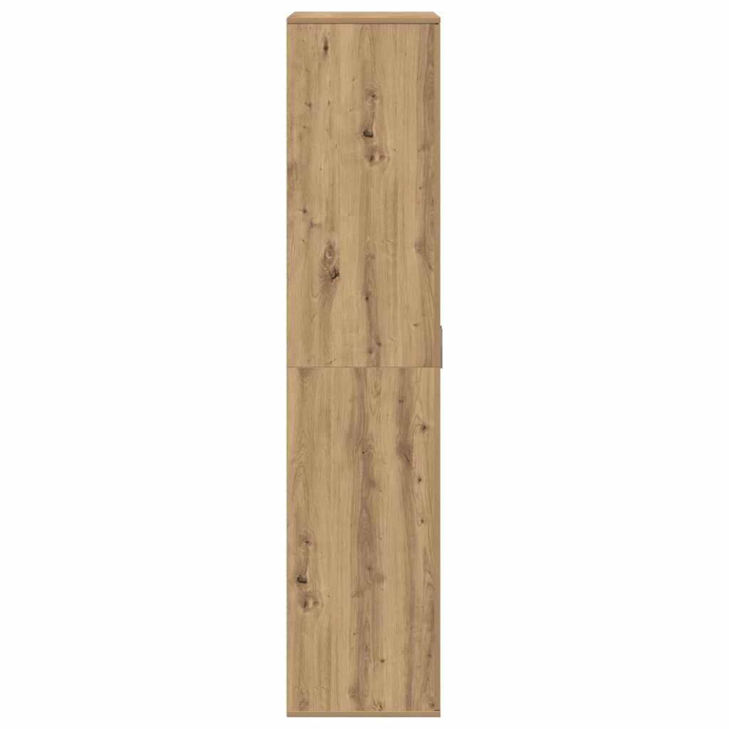 Schuhschrank Weiß 80×39×178 cm Holzwerkstoff
