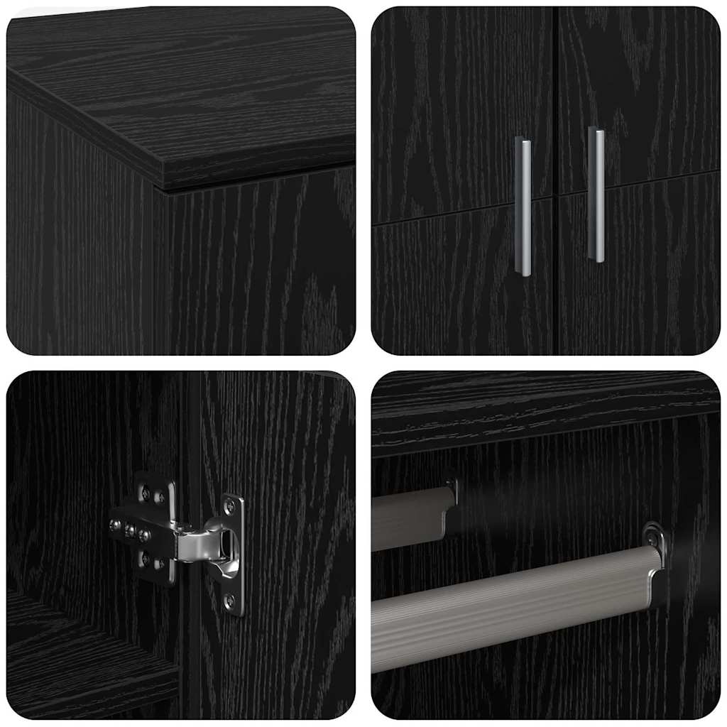 Schuhschrank Weiß 80×39×178 cm Holzwerkstoff