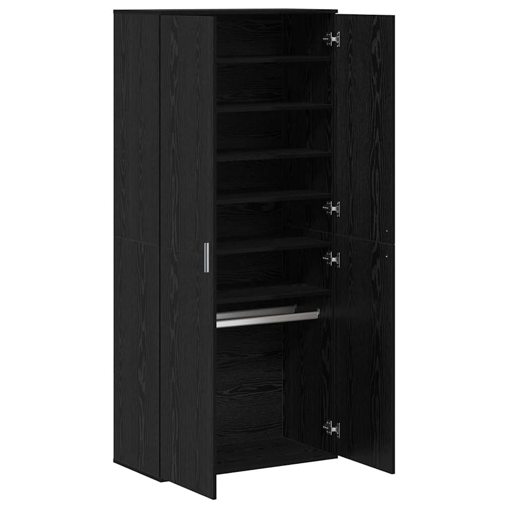 Schuhschrank Weiß 80×39×178 cm Holzwerkstoff