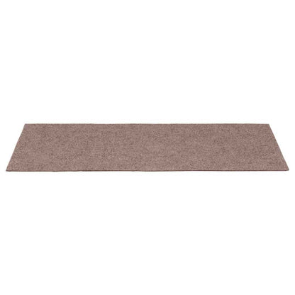 Stufenmatten Selbstklebend 15 Stk. 60x25 cm Hellbraun Rechteckig