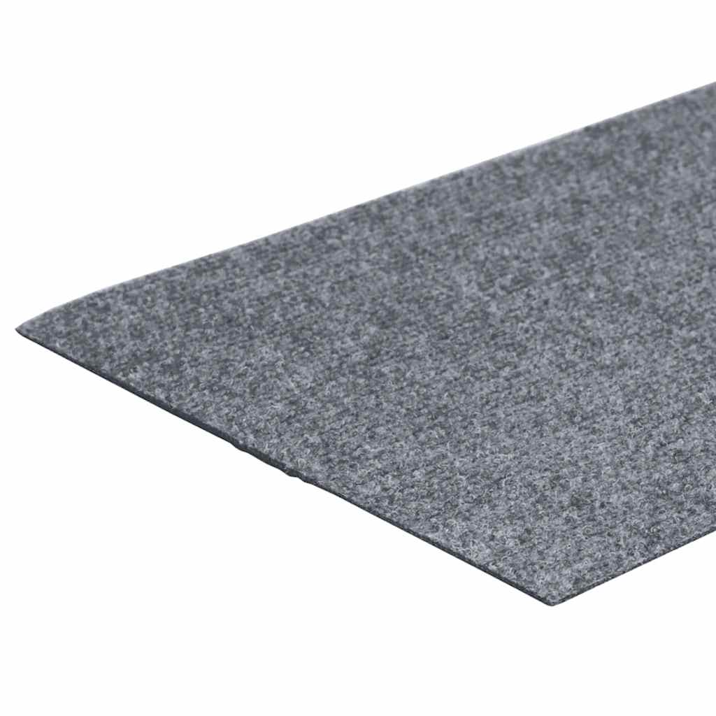 Stufenmatten Selbstklebend 15 Stk. 60x25 cm Hellbraun Rechteckig
