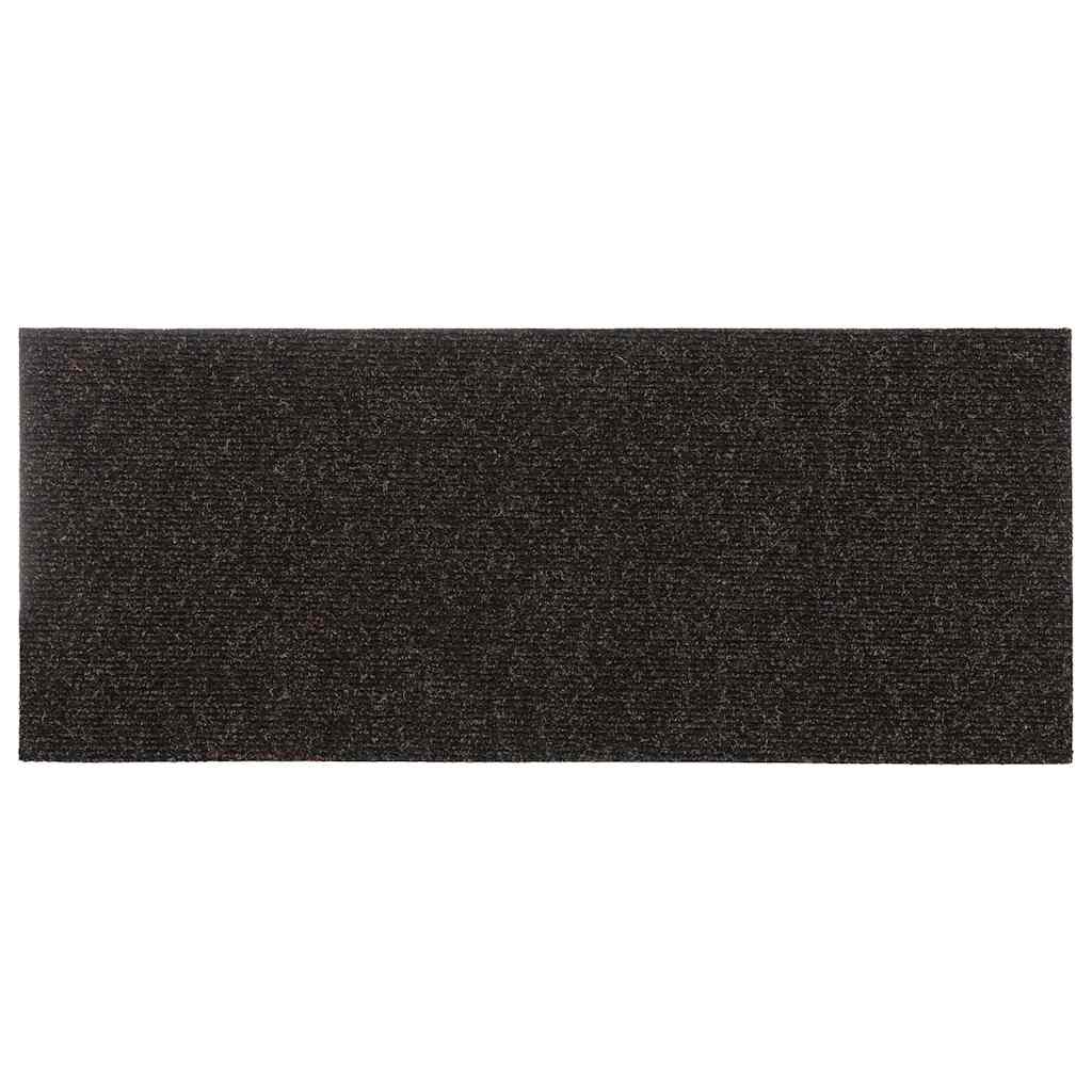 Stufenmatten Selbstklebend 15 Stk. 60x25 cm Hellbraun Rechteckig