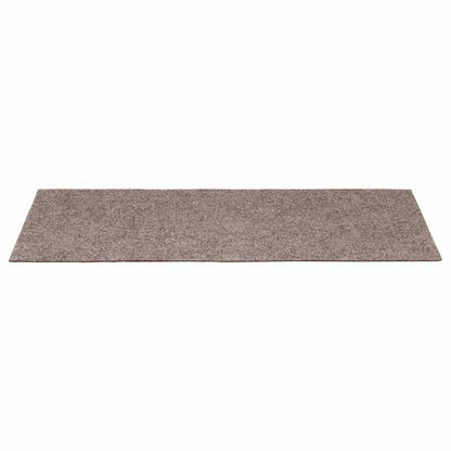 Stufenmatten Selbstklebend 15 Stk. 60x25 cm Hellbraun Rechteckig