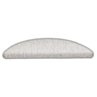 Treppenmatten Selbstklebend Sisal-Optik 15 Stk. 56x17x3cm Blau