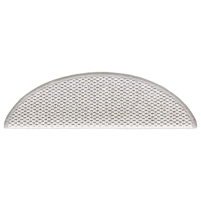 Treppenmatten Selbstklebend Sisal-Optik 15 Stk. 56x17x3cm Blau