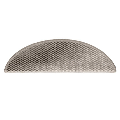 Treppenmatten Selbstklebend Sisal-Optik 15 Stk. 56x17x3cm Blau