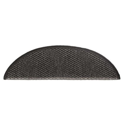 Treppenmatten Selbstklebend Sisal-Optik 15 Stk. 56x17x3cm Blau