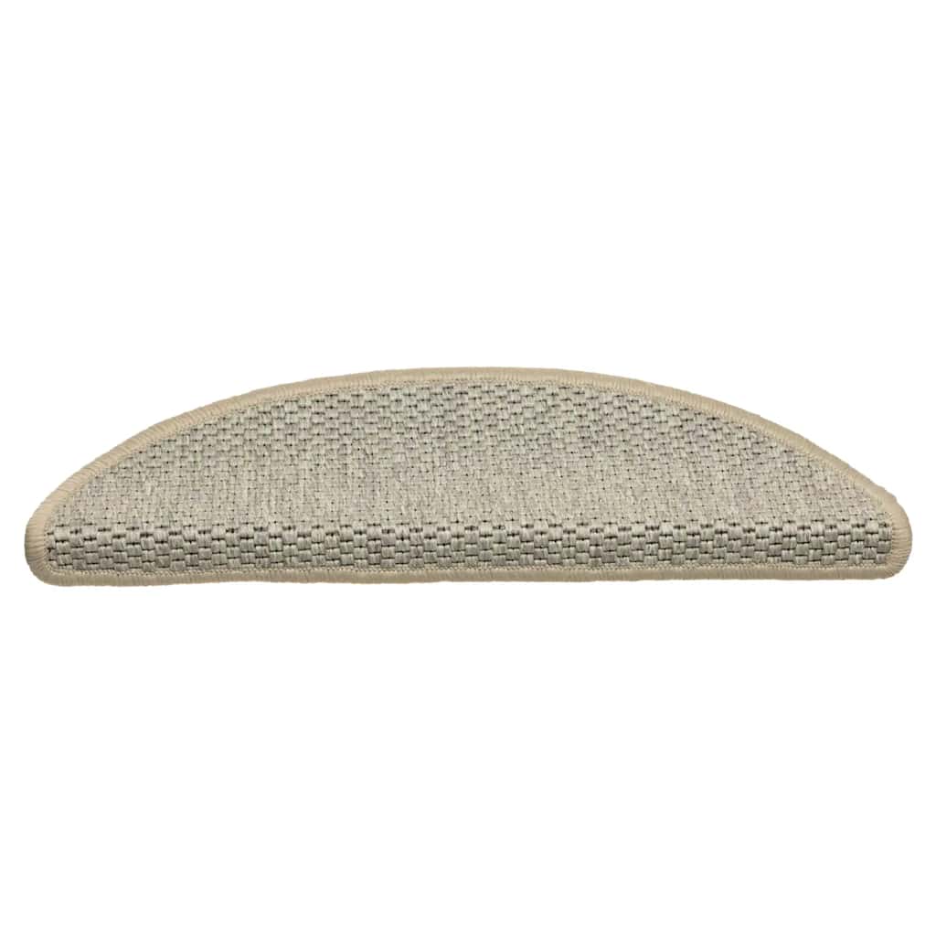 Treppenmatten Selbstklebend Sisal-Optik 15 Stk. 56x17x3cm Blau