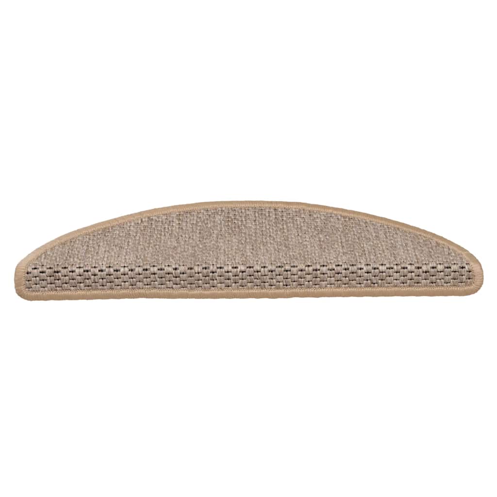 Treppenmatten Selbstklebend Sisal-Optik 15 Stk. 56x17x3cm Blau