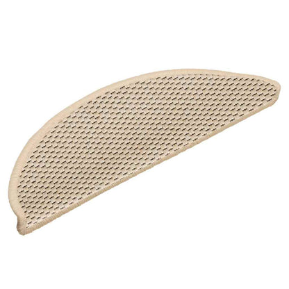 Treppenmatten Selbstklebend Sisal-Optik 15 Stk. 56x17x3cm Blau