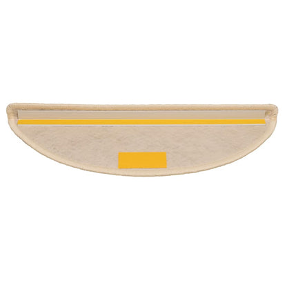 Treppenmatten Selbstklebend Sisal-Optik 15 Stk. 56x17x3cm Blau