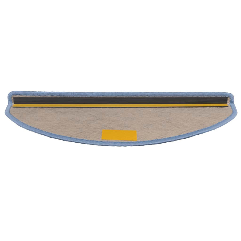 Treppenmatten Selbstklebend Sisal-Look 15 Stk. 65x21x4 Platina