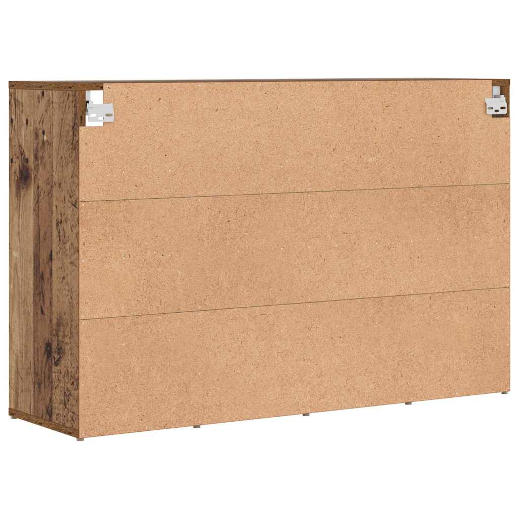 Schuhschrank mit Regal Weiß 103 x 30 x 67 cm Holzwerkstoff