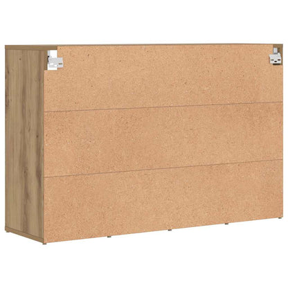 Schuhschrank mit Regal Weiß 103 x 30 x 67 cm Holzwerkstoff