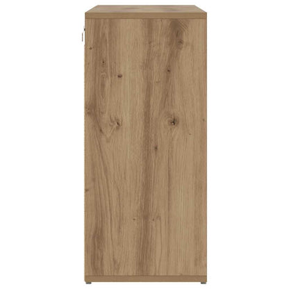 Schuhschrank mit Regal Weiß 103 x 30 x 67 cm Holzwerkstoff