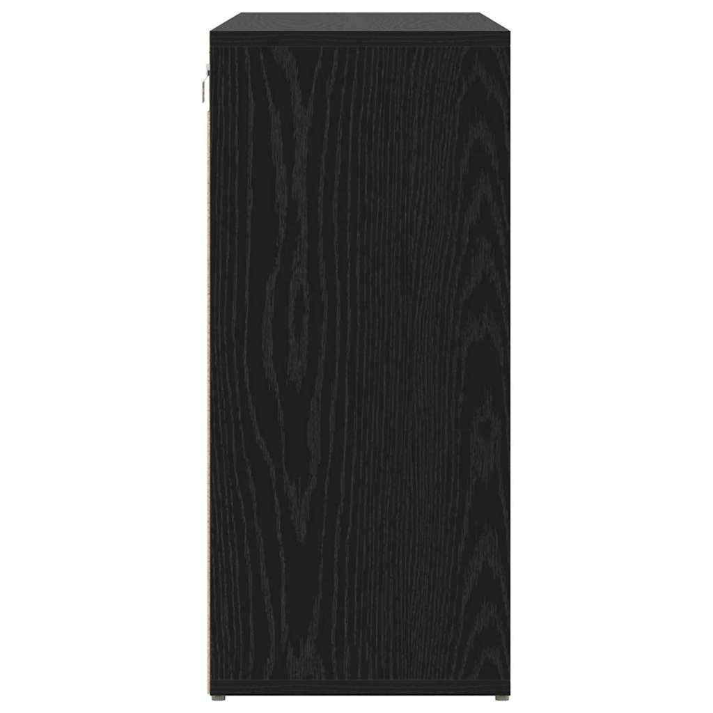 Schuhschrank mit Regal Weiß 103 x 30 x 67 cm Holzwerkstoff