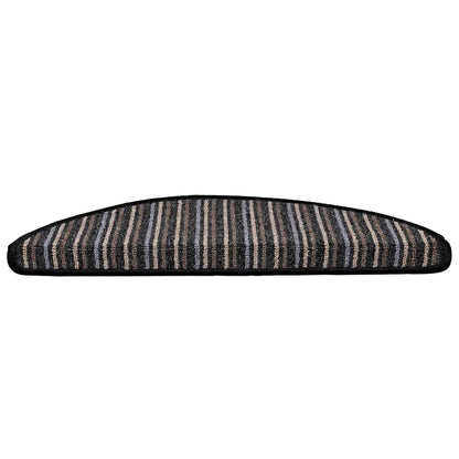 Selbstklebende Treppenschoner 15 pcs Anthrazit 56 x 17 x 3 cm