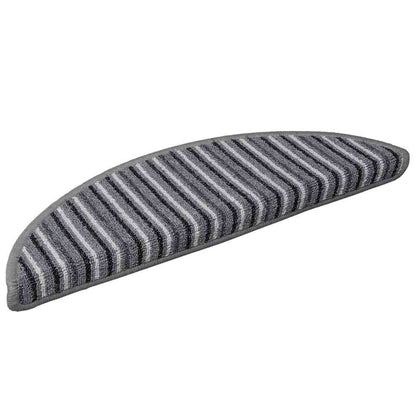 Selbstklebende Treppenschoner 15 pcs Anthrazit 56 x 17 x 3 cm