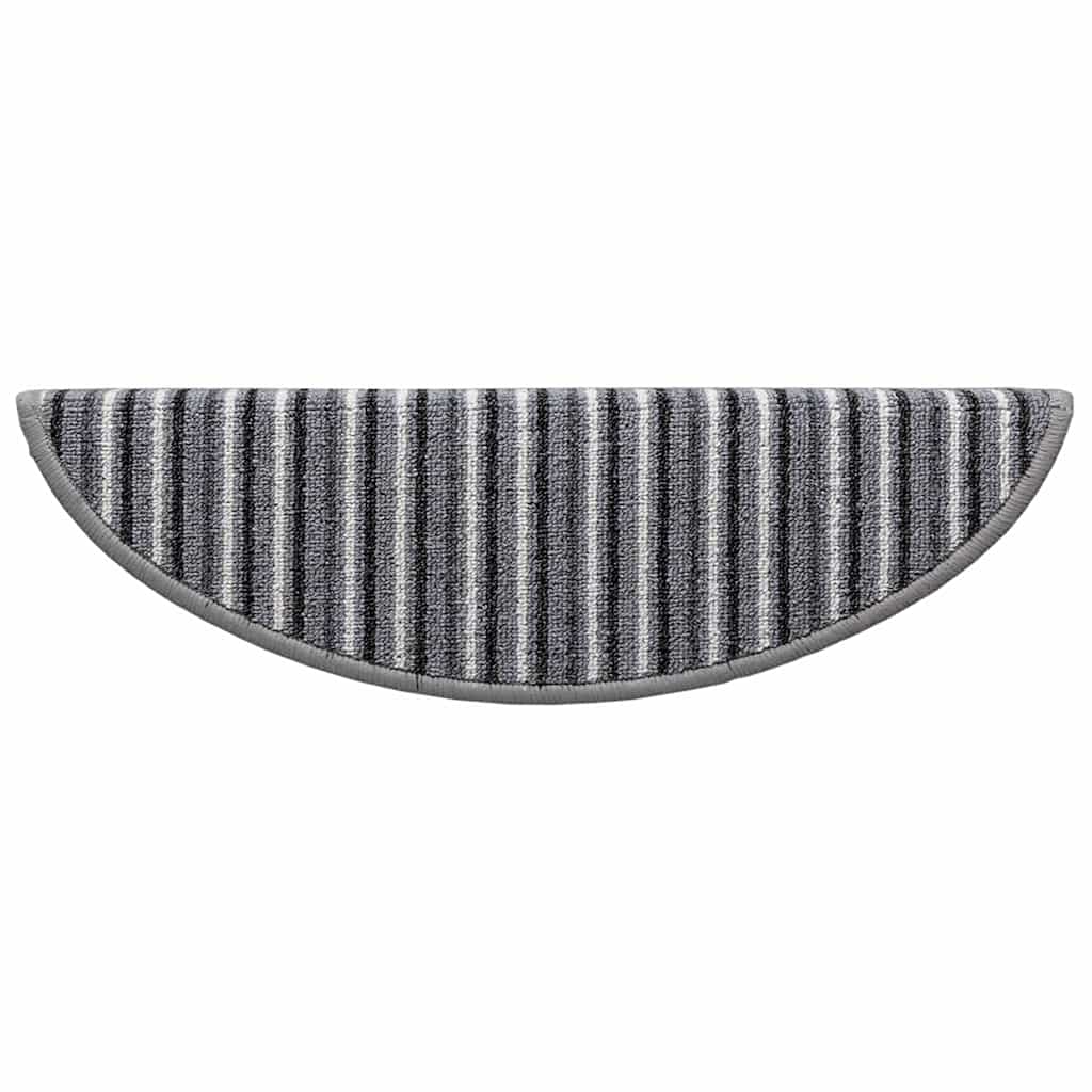 Selbstklebende Treppenschoner 15 pcs Anthrazit 56 x 17 x 3 cm
