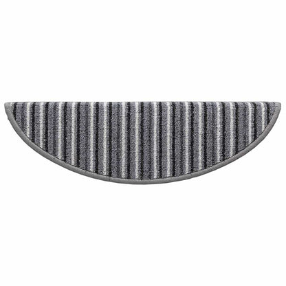 Selbstklebende Treppenschoner 15 pcs Anthrazit 56 x 17 x 3 cm