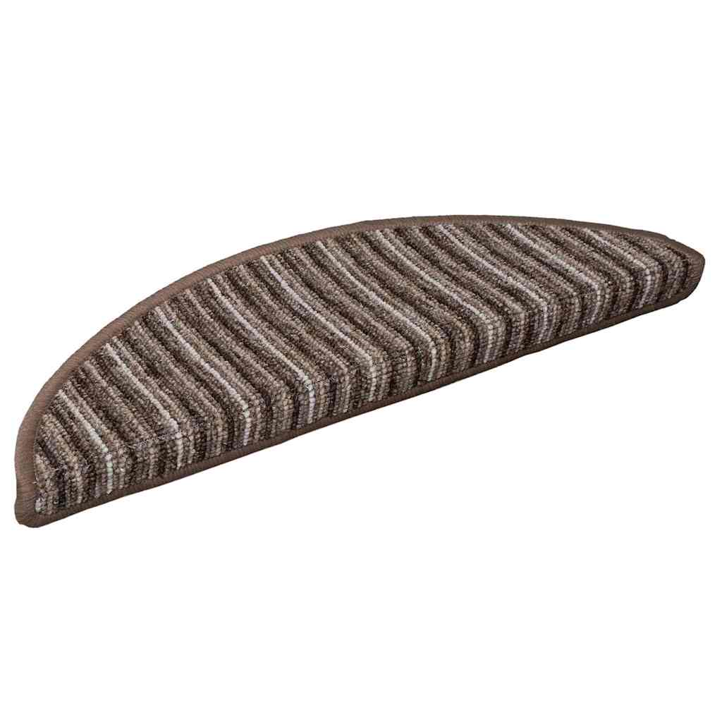 Selbstklebende Treppenschoner 15 pcs Anthrazit 56 x 17 x 3 cm