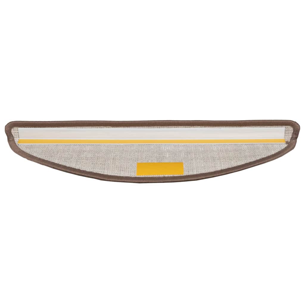 Selbstklebende Treppenschoner 15 pcs Anthrazit 56 x 17 x 3 cm