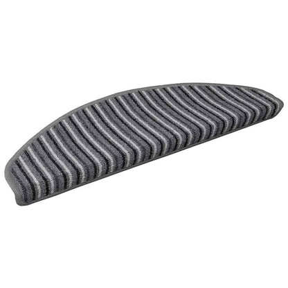 Selbstklebende Treppenschoner 15 pcs Anthrazit 56 x 17 x 3 cm