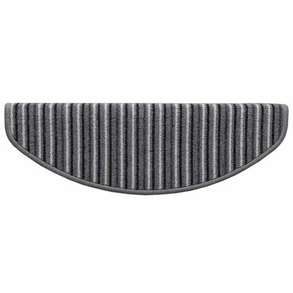 Selbstklebende Treppenschoner 15 pcs Anthrazit 56 x 17 x 3 cm