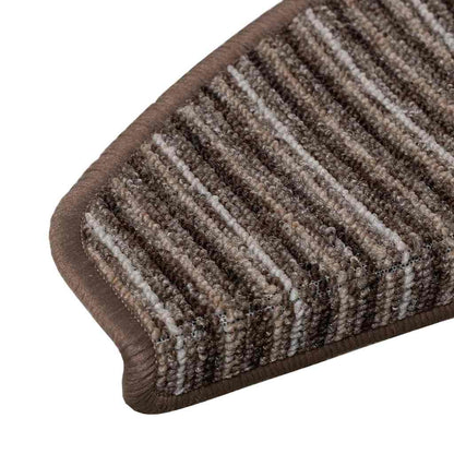 Selbstklebende Treppenschoner 15 pcs Anthrazit 56 x 17 x 3 cm