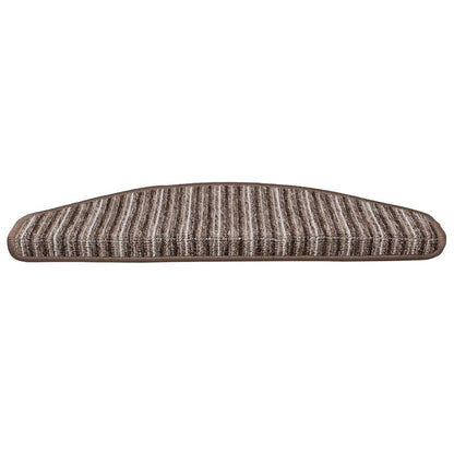 Selbstklebende Treppenschoner 15 pcs Anthrazit 56 x 17 x 3 cm