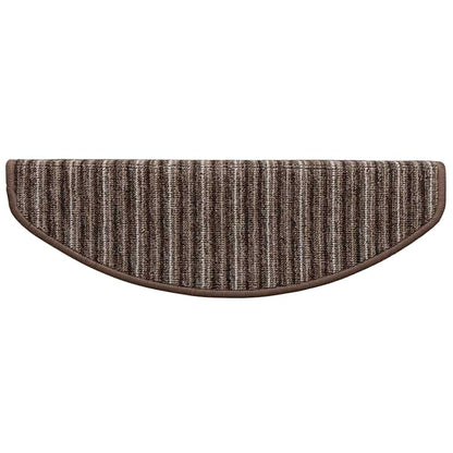 Selbstklebende Treppenschoner 15 pcs Anthrazit 56 x 17 x 3 cm
