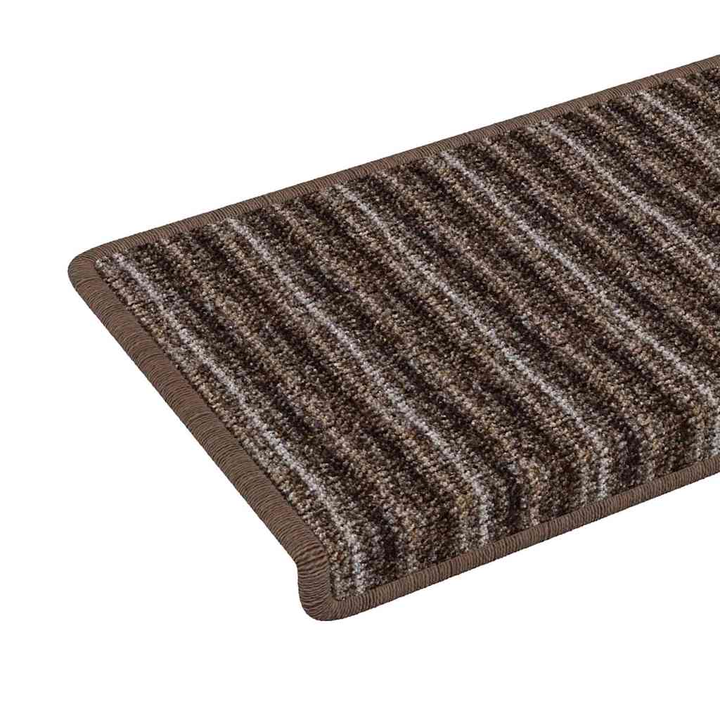 Selbstklebende Treppenschoner 15 pcs Grau 65 x 21 x 4 cm