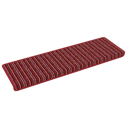 Selbstklebende Treppenschoner 15 pcs Grau 65 x 21 x 4 cm