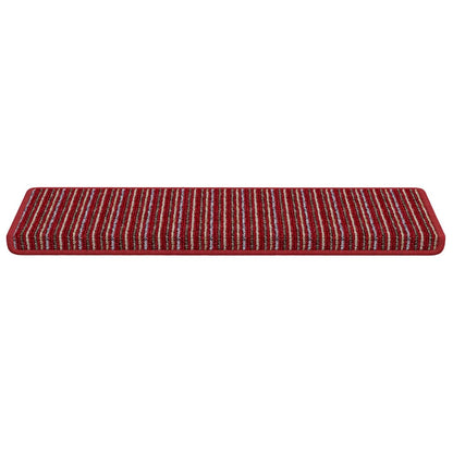 Selbstklebende Treppenschoner 15 pcs Grau 65 x 21 x 4 cm