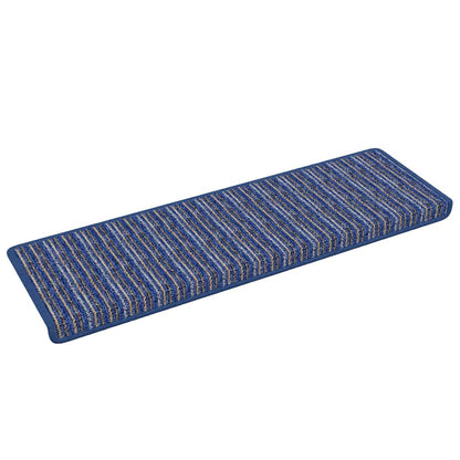 Selbstklebende Treppenschoner 15 pcs Grau 65 x 21 x 4 cm